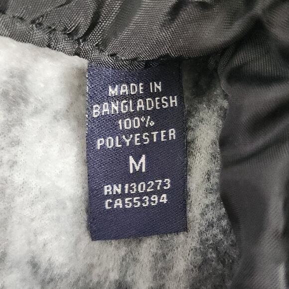 Wrangler Shirt Mens M Gray Black Plaid Fleece Flannel Button Front Long Sleeve - Picture 5 of 9